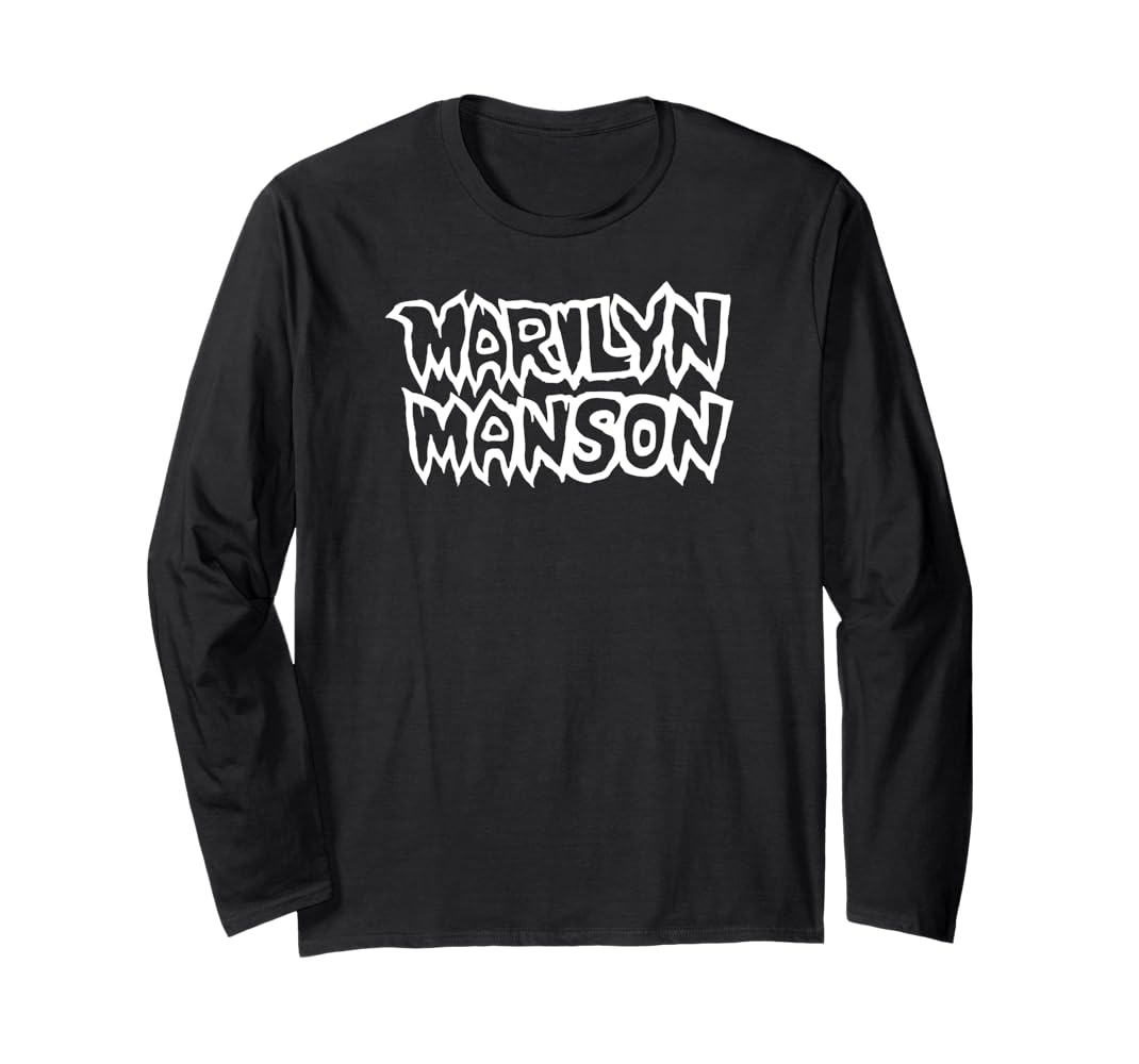 Amazon | Marilyn Manson – Logo 長袖Tシャツ | Tシャツ